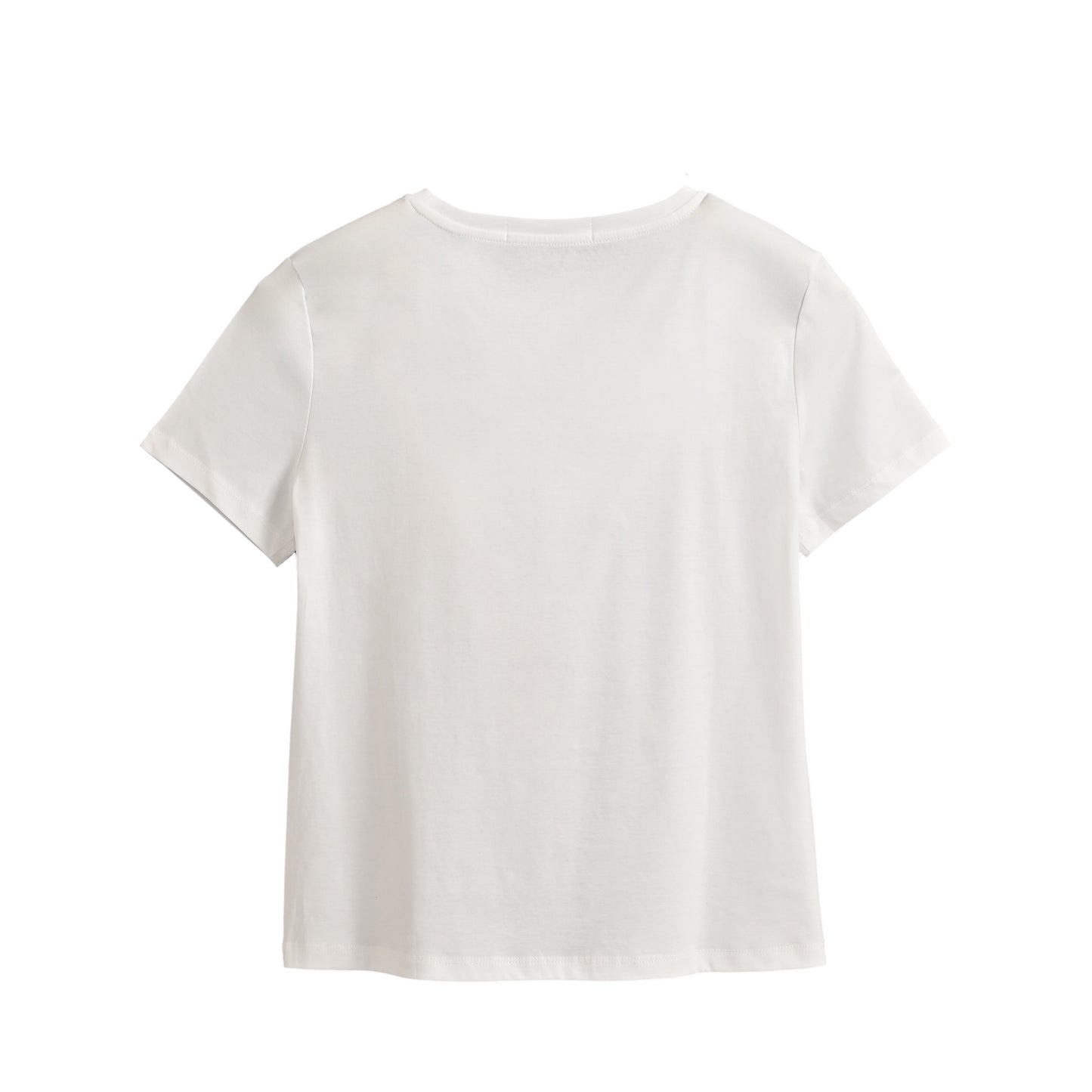 Short sleeve cotton T-shirt