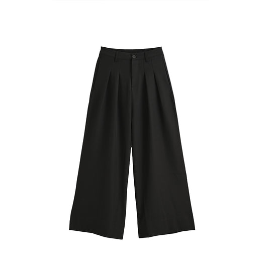 High waist wide pants