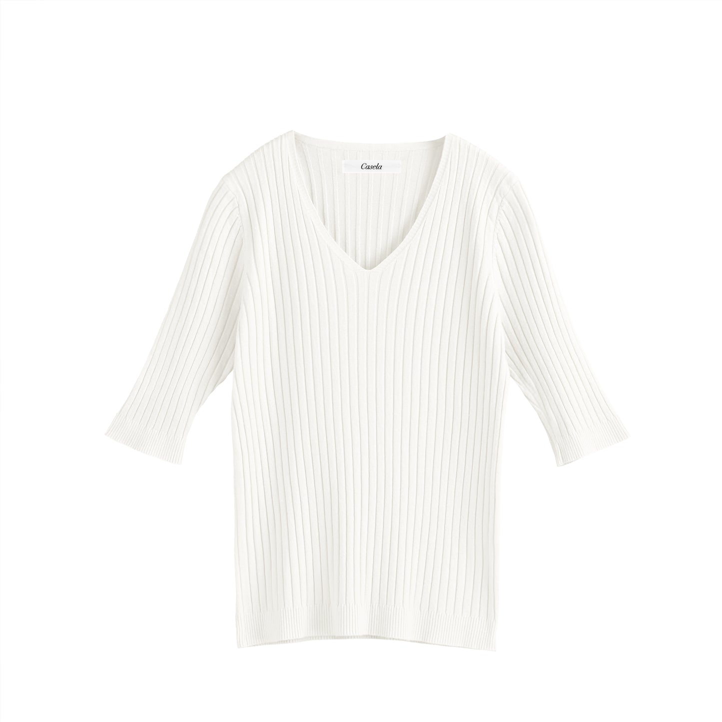 Summer knit T-shirt